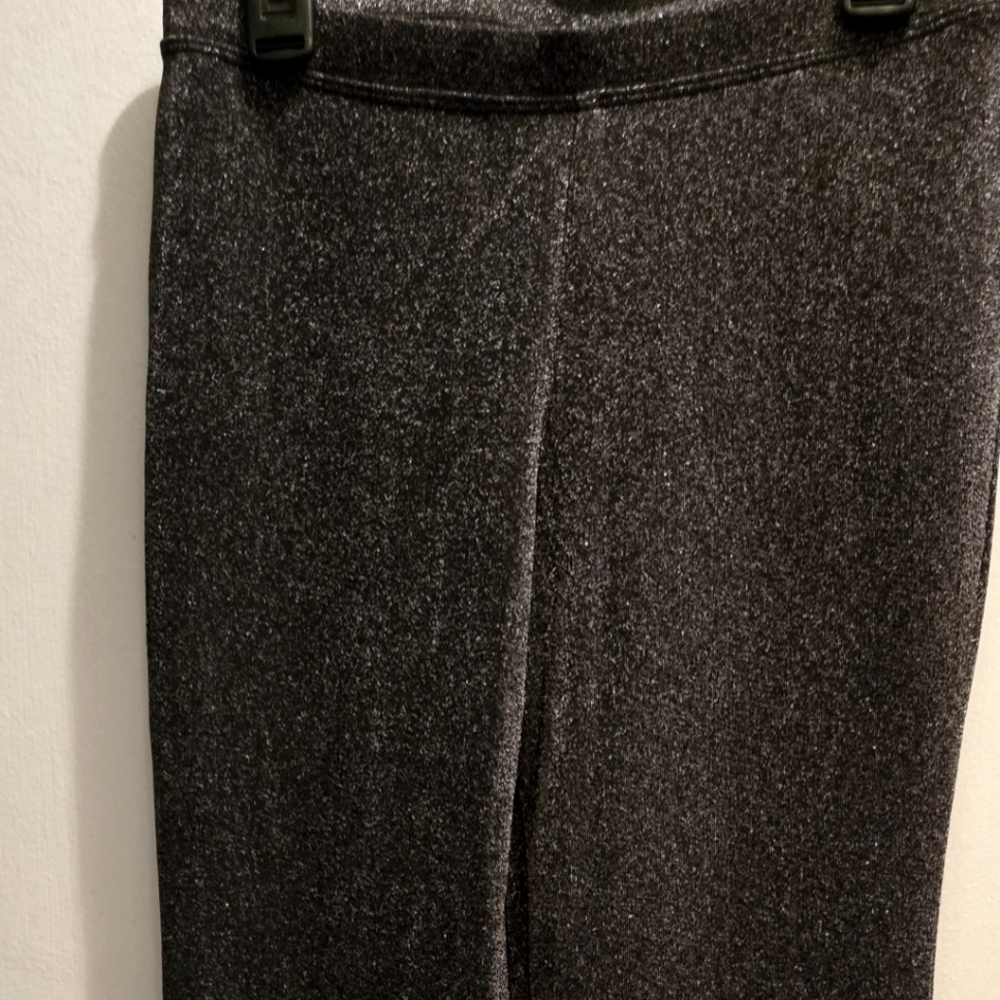 💜Girls Silver glittery fashion pants
